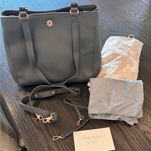 Dagne Dover Allyn Tote - Graphite Gray